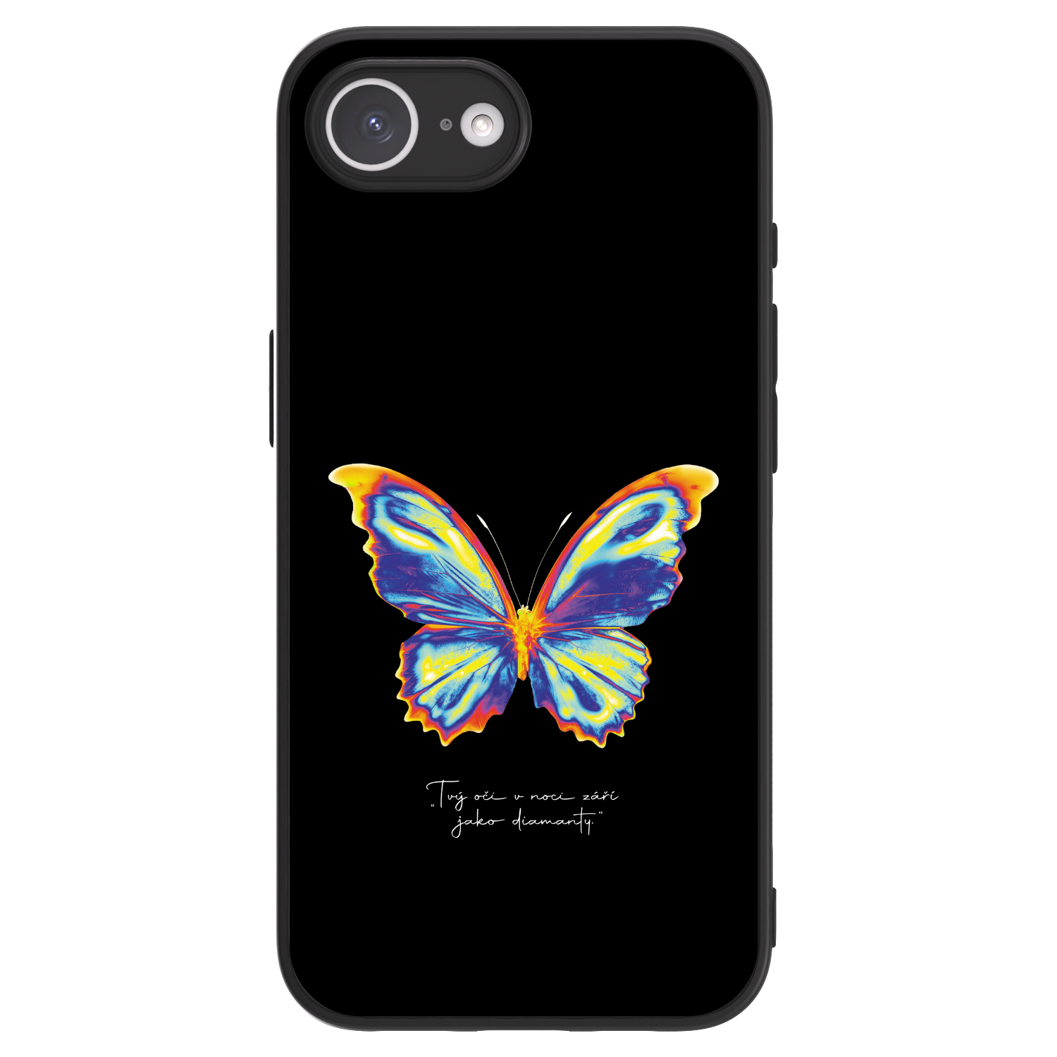 Picasee ULTIMATE CASE για Apple iPhone 16e - Diamanty Black