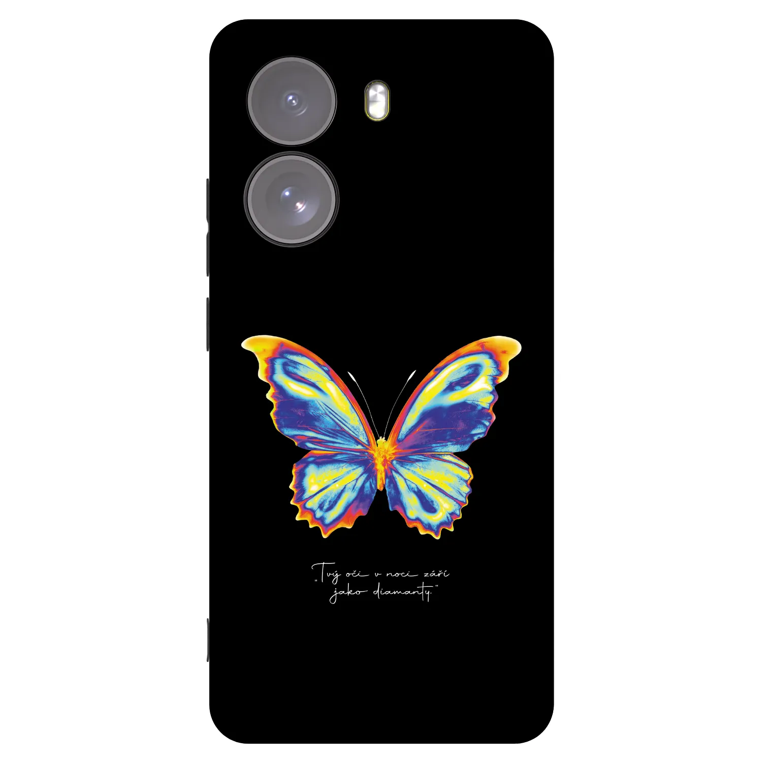 Picasee Μαύρη θήκη σιλικόνης για Xiaomi Poco X7 - Diamanty Black