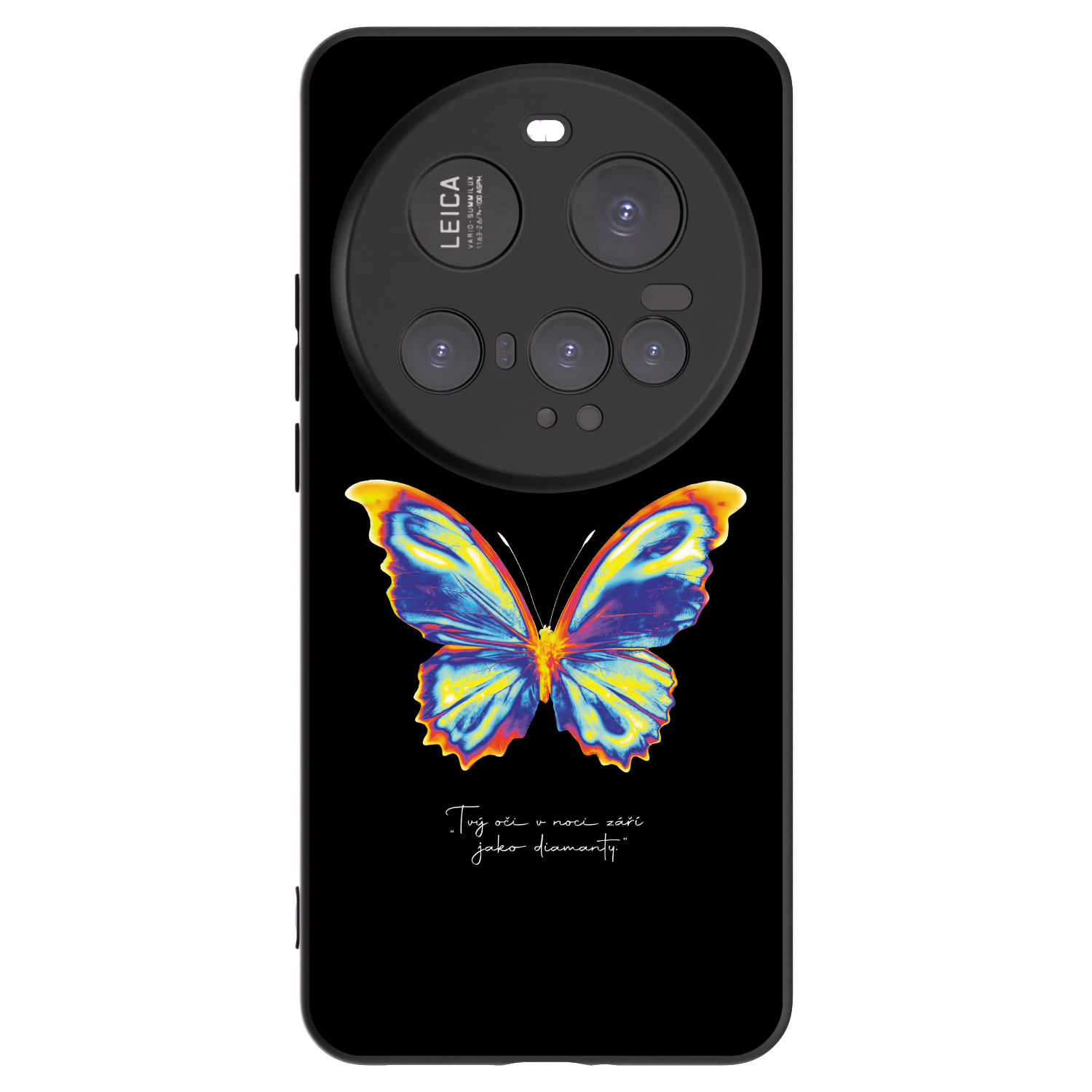 Picasee Μαύρη θήκη σιλικόνης για Xiaomi 15 Ultra - Diamanty Black