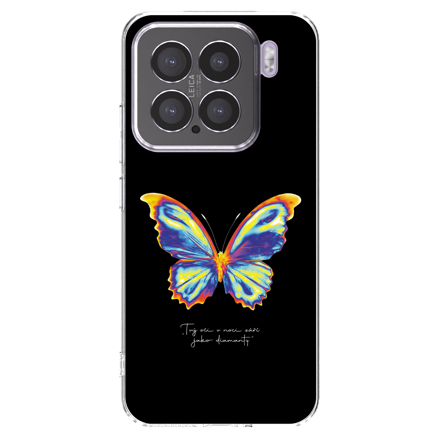 Picasee διαφανής θήκη σιλικόνης Xiaomi 15 - Diamanty Black