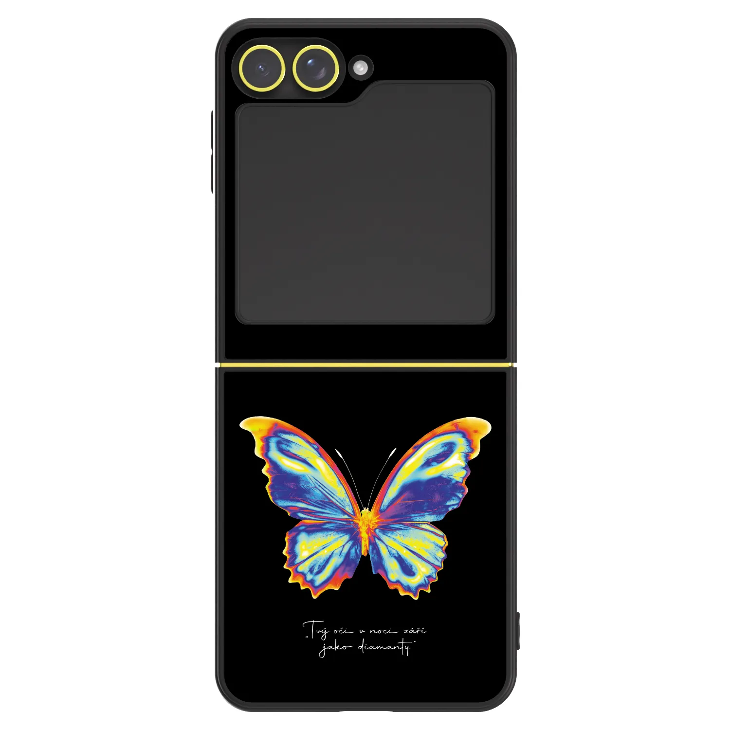 Picasee ULTIMATE CASE για Samsung Galaxy Z Flip5 5G - Diamanty Black
