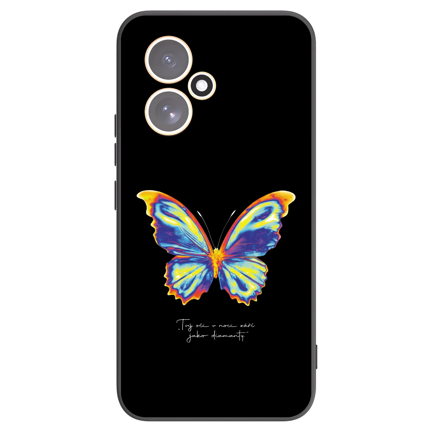 Picasee Μαύρη θήκη σιλικόνης για Honor 400 5G - Diamanty Black