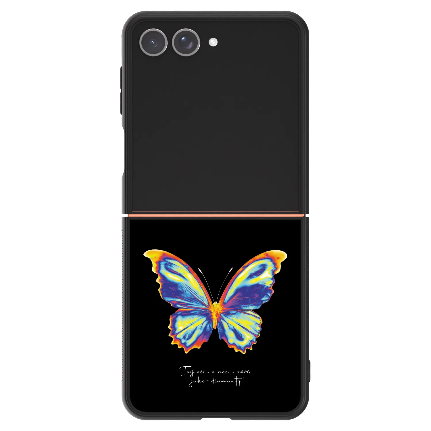 Picasee ULTIMATE CASE για Samsung Galaxy Z Flip7 5G - Diamanty Black