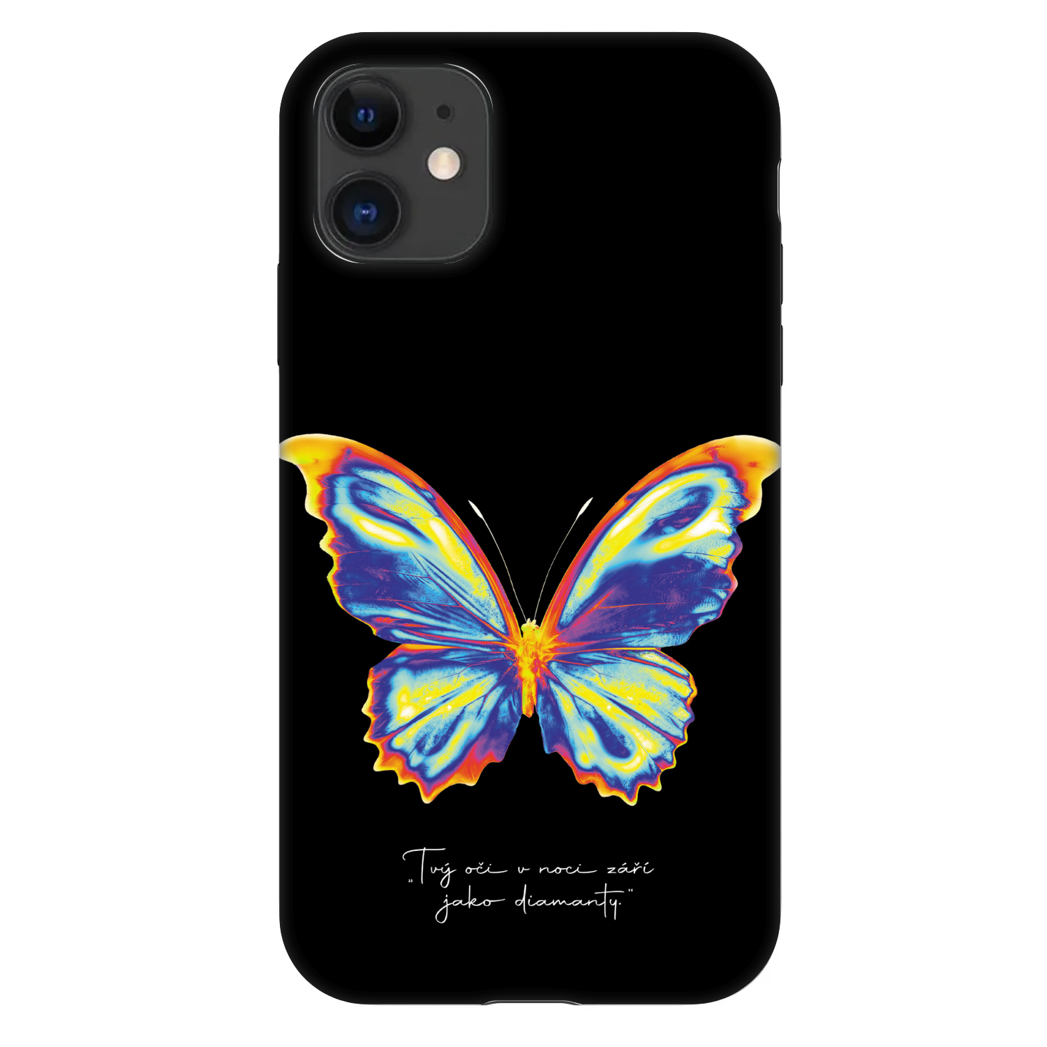 Picasee Fashion Case για Apple iPhone 11 - Diamanty Black