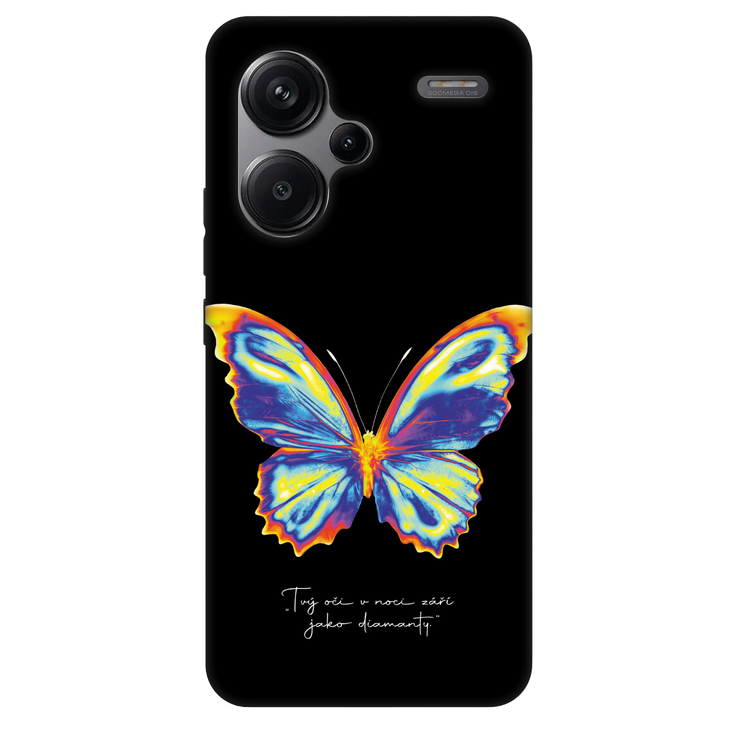 Picasee Fashion Case για Xiaomi Redmi Note 13 Pro+ 5G - Diamanty Black