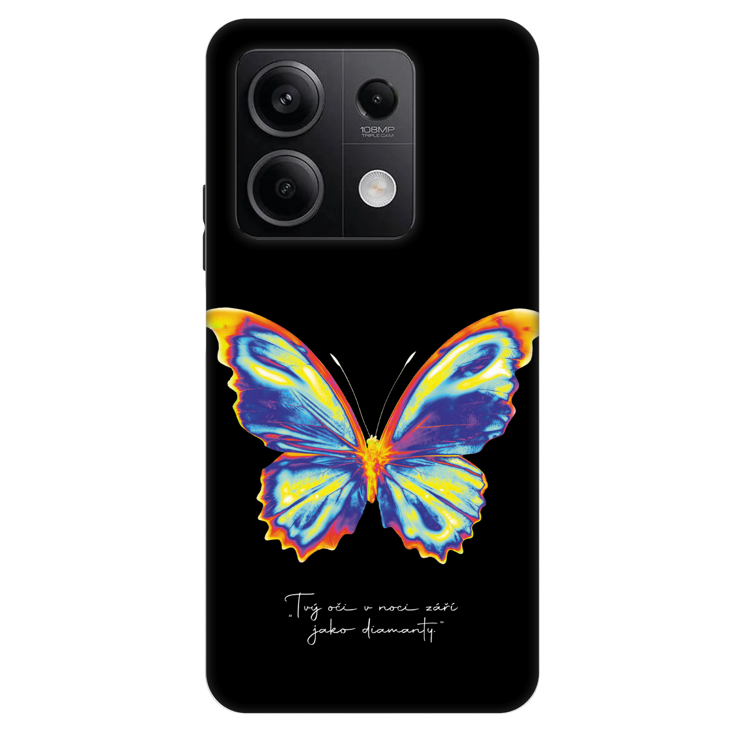 Picasee Fashion Case για Xiaomi Redmi Note 13 5G - Diamanty Black