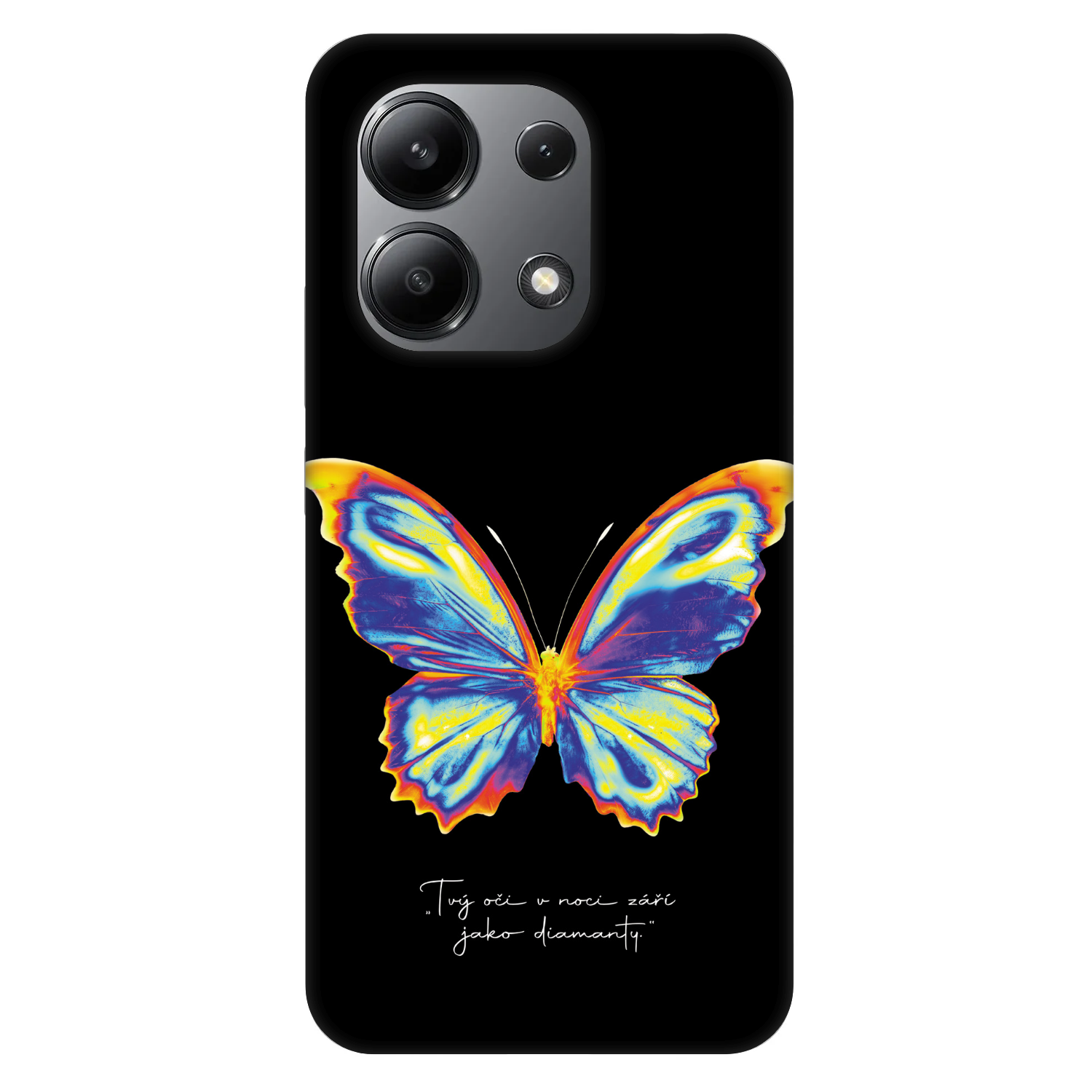 Picasee Fashion Case για Xiaomi Redmi Note 13 4G - Diamanty Black