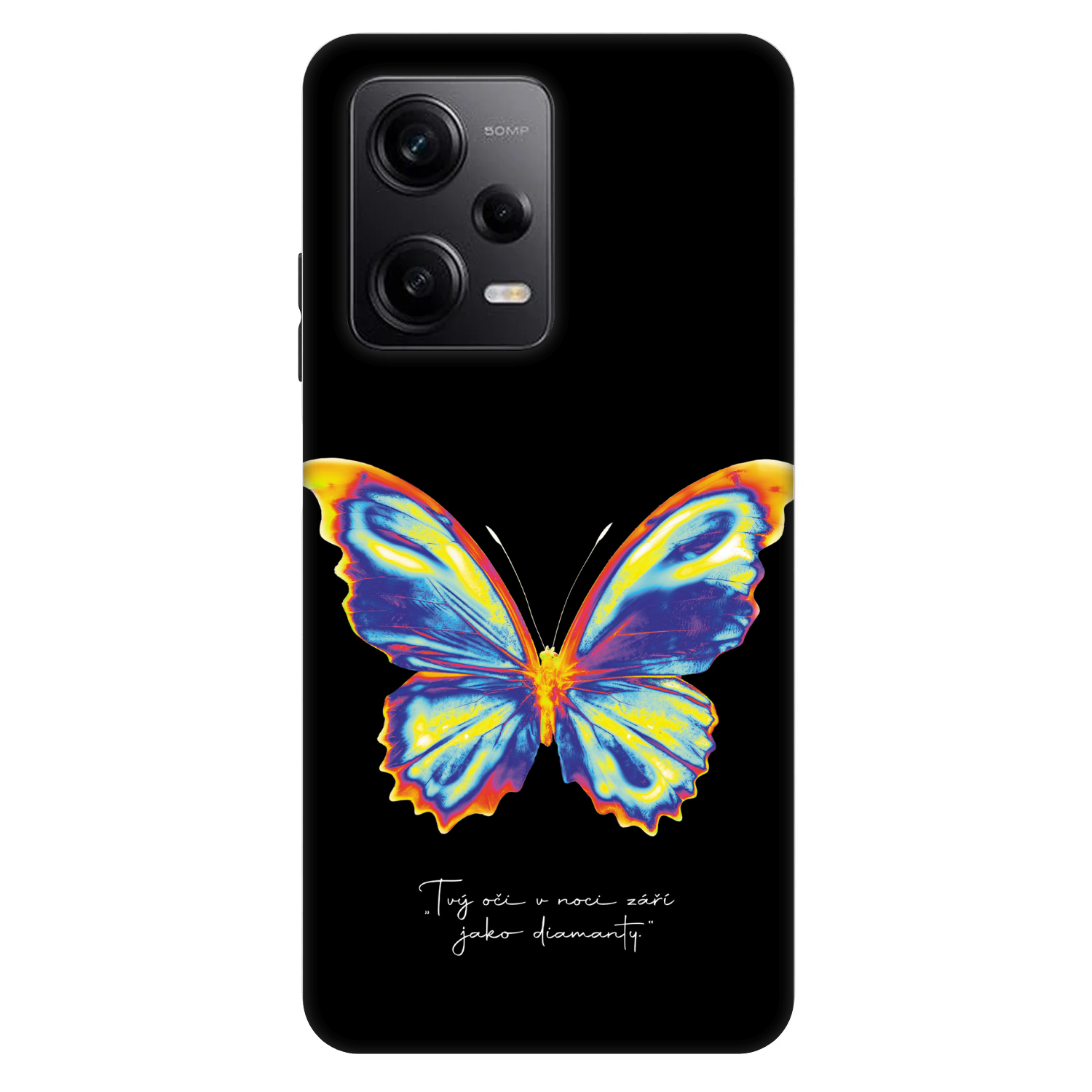 Picasee Fashion Case για Xiaomi Redmi Note 12 Pro 5G - Diamanty Black