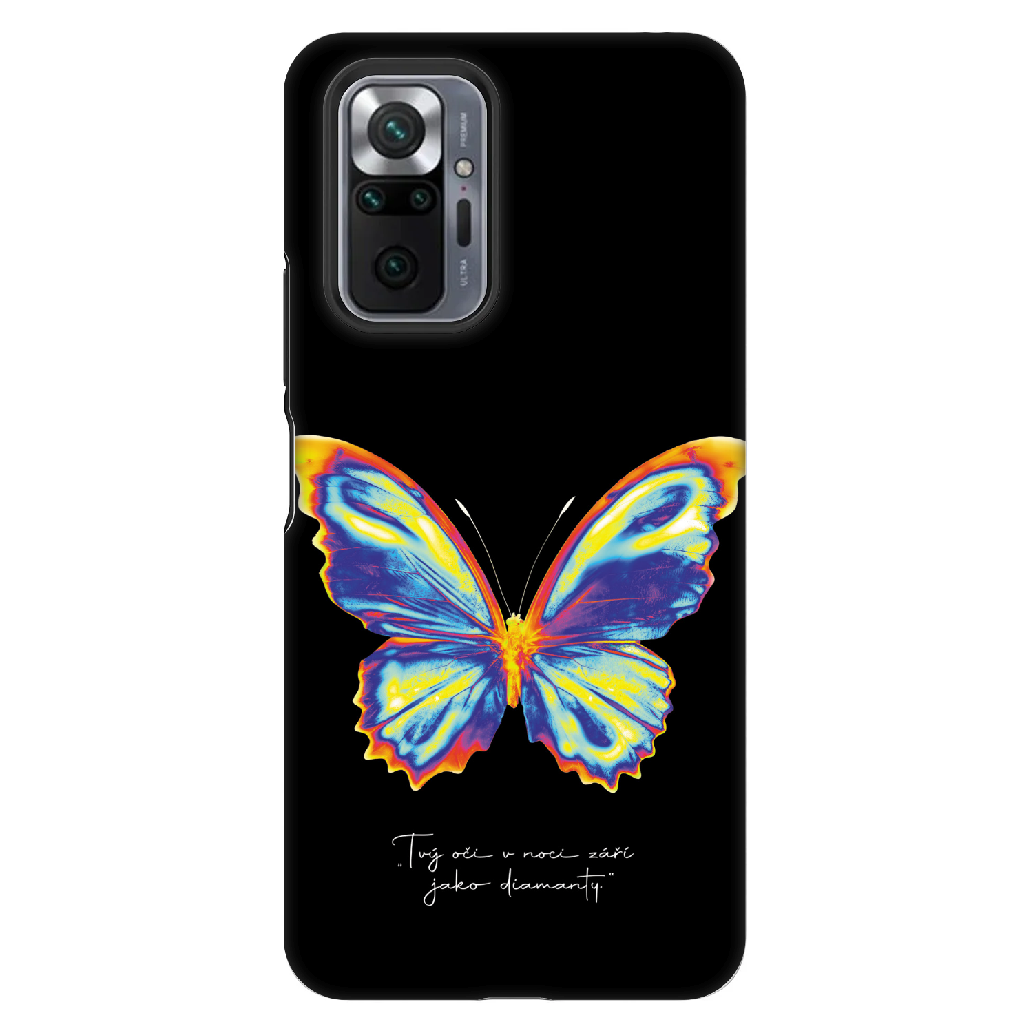 Picasee Fashion Case για Xiaomi Redmi Note 10 Pro - Diamanty Black