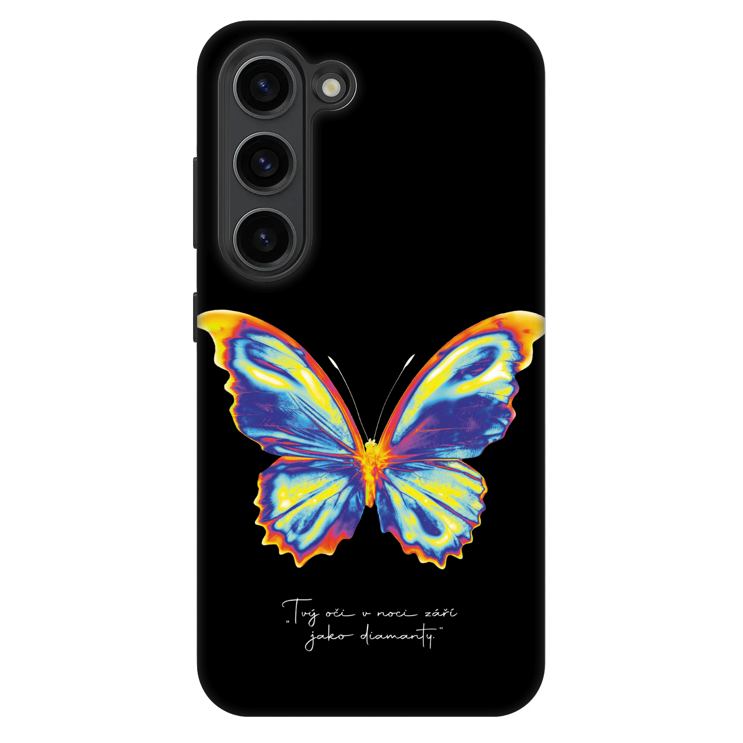 Picasee Fashion Case για Samsung Galaxy S23+ 5G - Diamanty Black