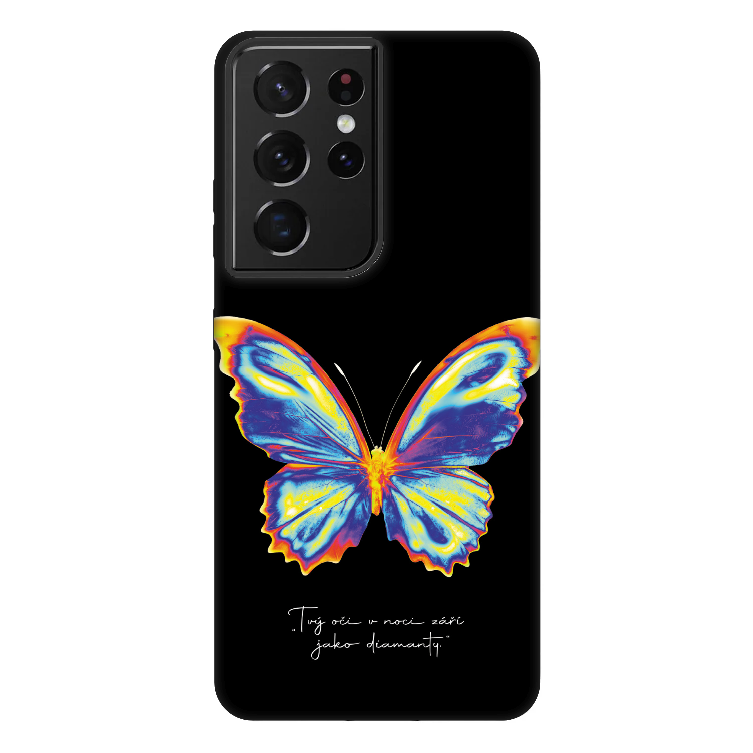 Picasee Fashion Case για Samsung Galaxy S21 Ultra 5G G998B - Diamanty Black