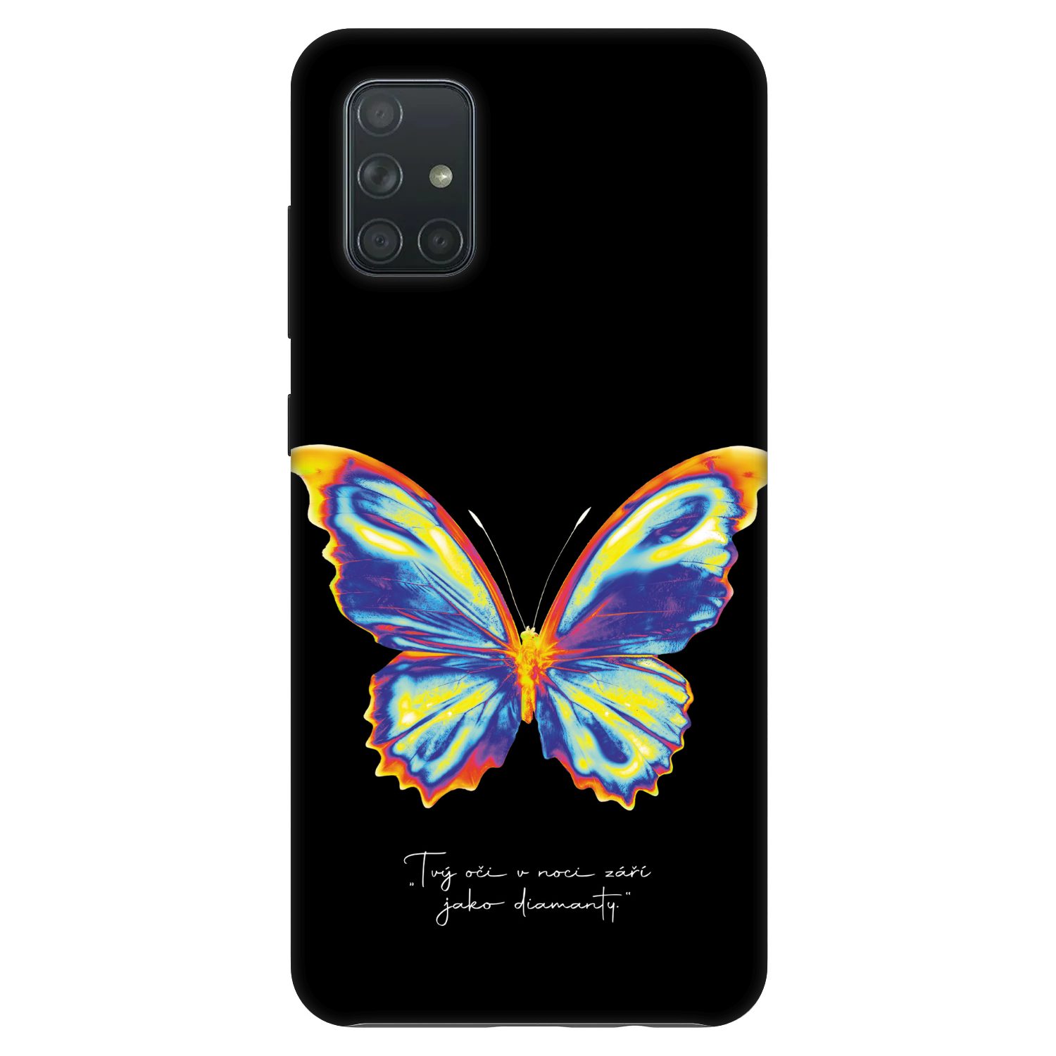 Picasee Fashion Case για Samsung Galaxy A71 A715F - Diamanty Black