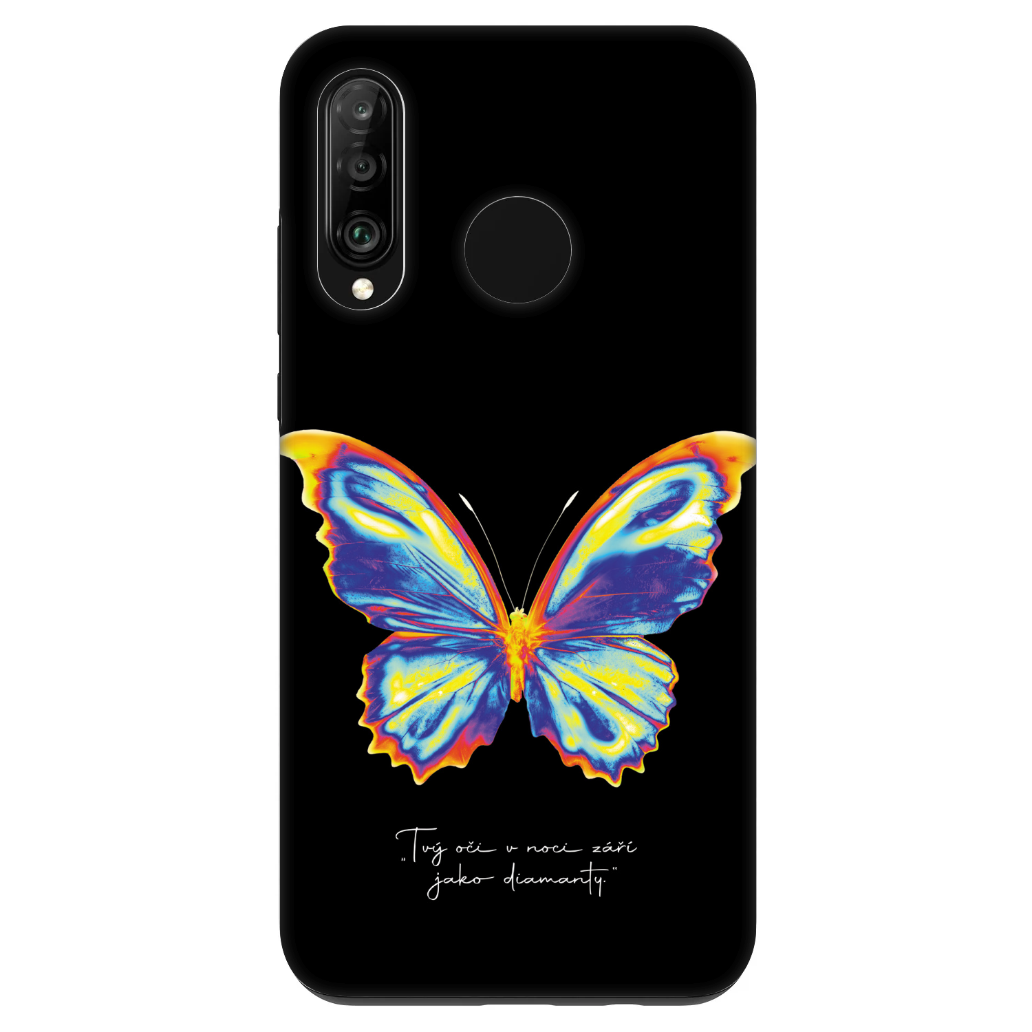 Picasee Fashion Case για Huawei P30 Lite - Diamanty Black