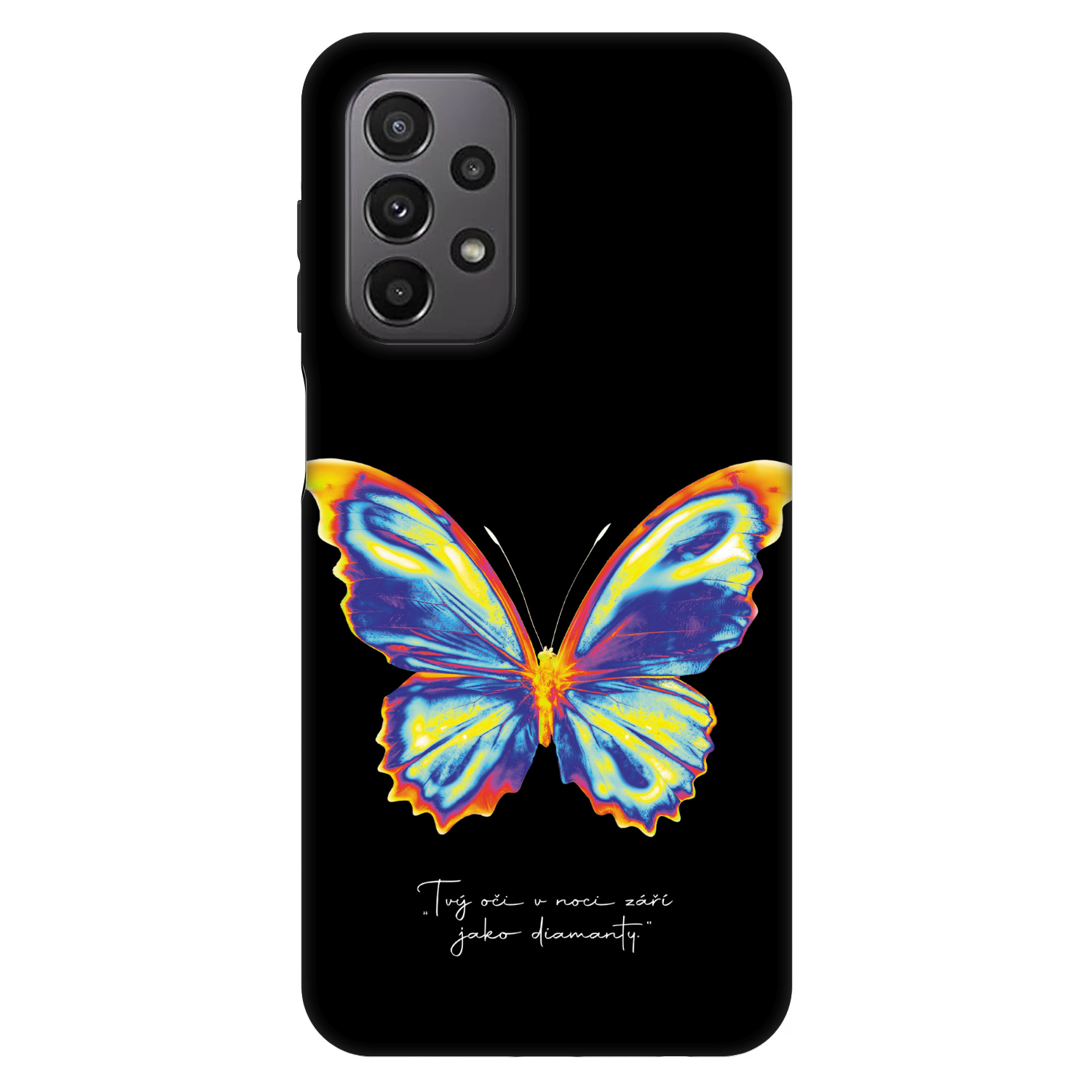 Picasee Fashion Case για Samsung Galaxy A23 A235F 4G - Diamanty Black