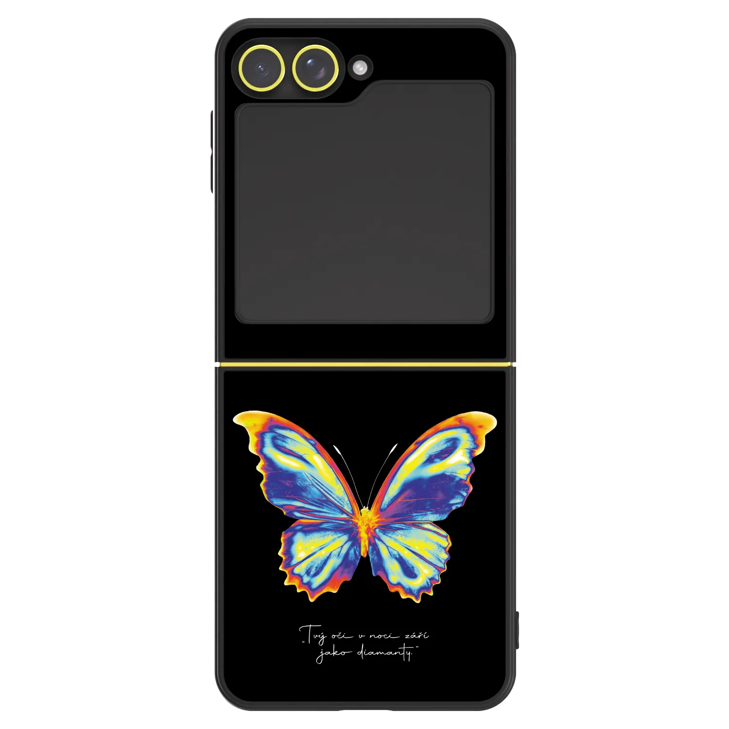 Picasee ULTIMATE CASE για Samsung Galaxy Z Flip7 FE 5G - Diamanty Black