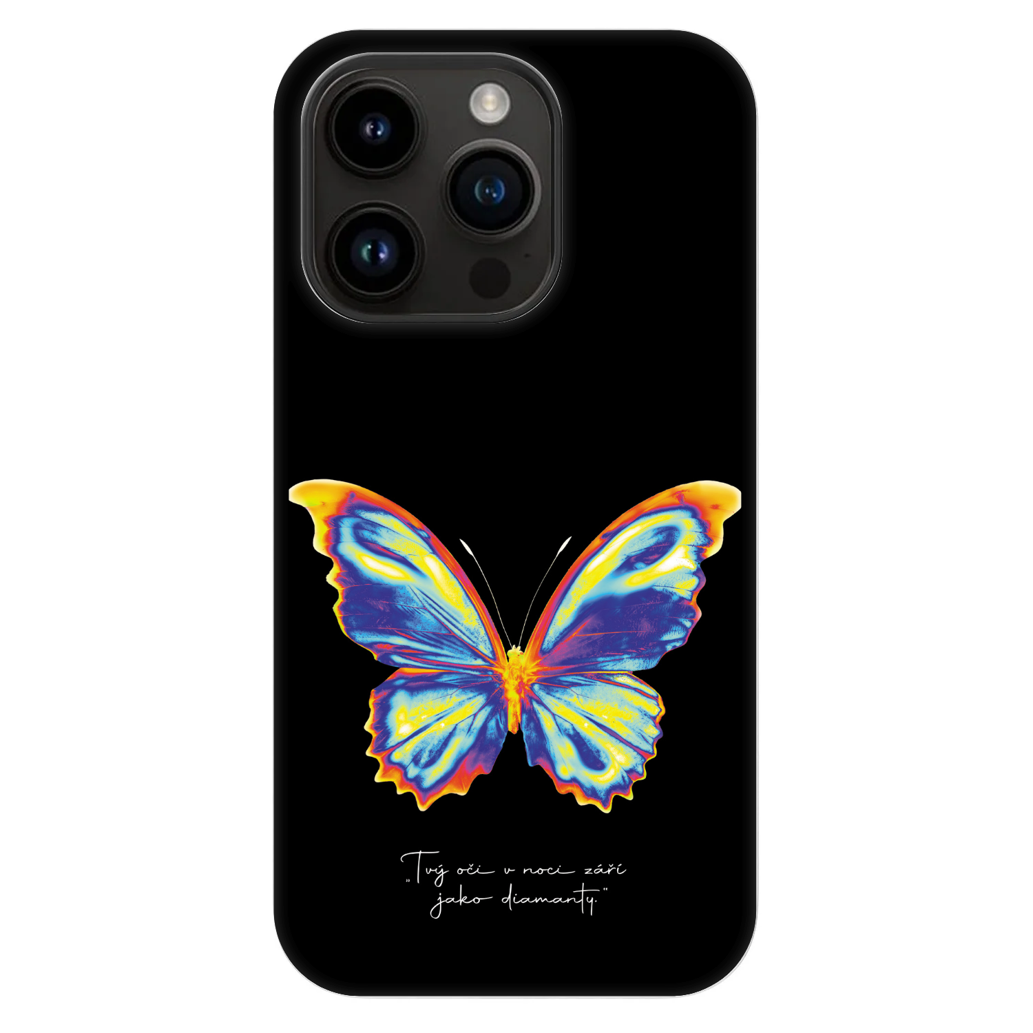 Picasee Fashion Case MagSafe για Apple iPhone 14 Pro - Diamanty Black