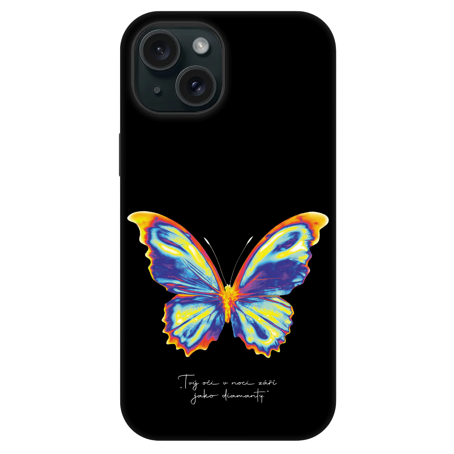 Picasee Fashion Case MagSafe για Apple iPhone 15 - Diamanty Black