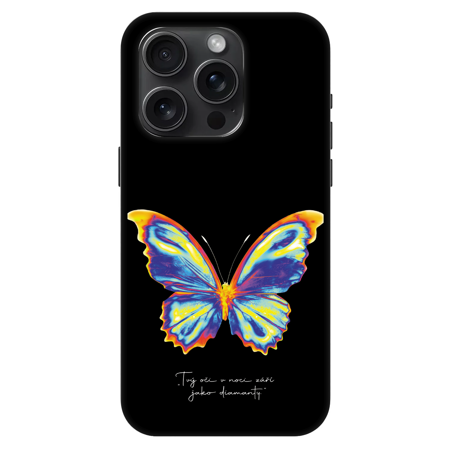 Picasee Fashion Case MagSafe για Apple iPhone 15 Pro - Diamanty Black