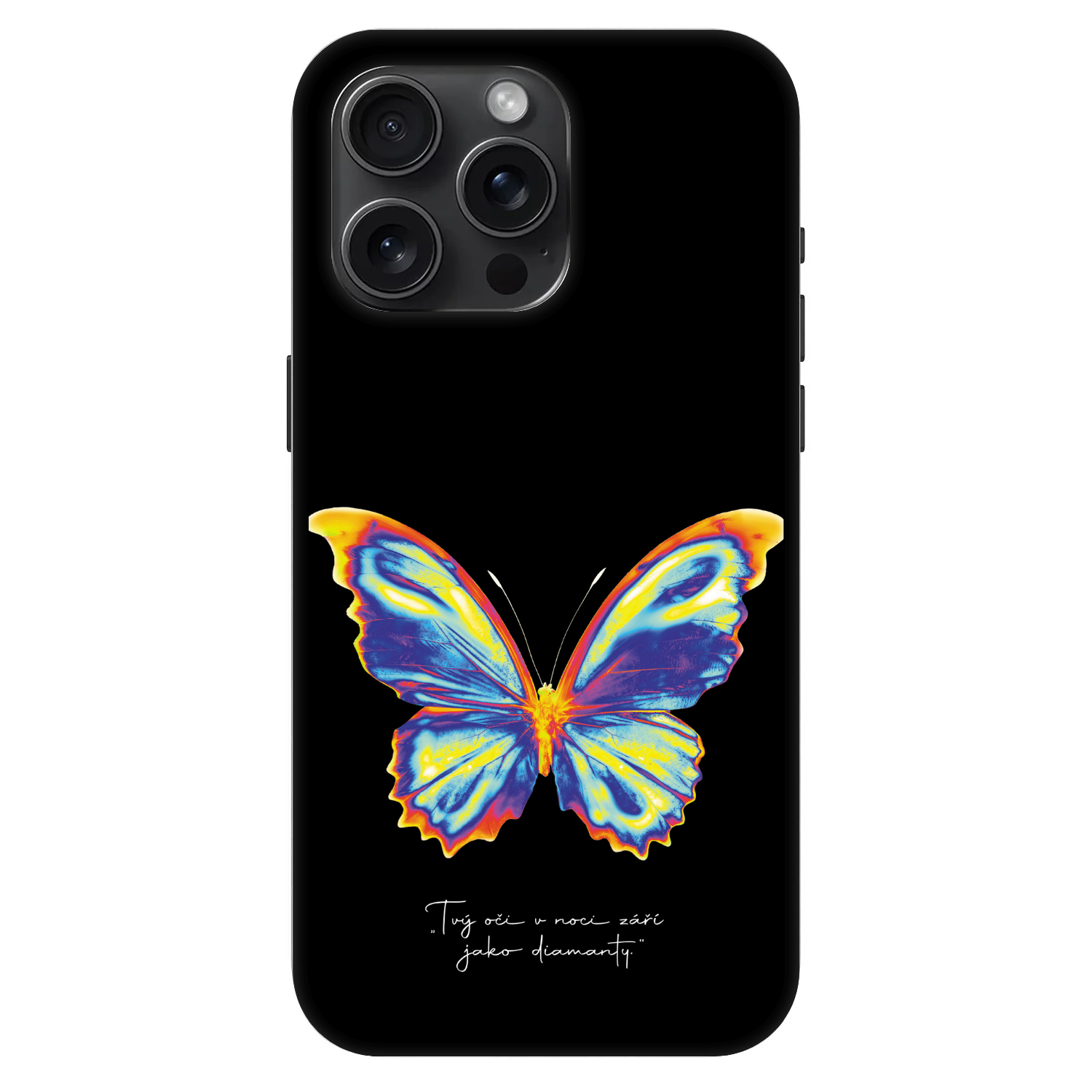 Picasee Fashion Case MagSafe για Apple iPhone 15 Pro Max - Diamanty Black