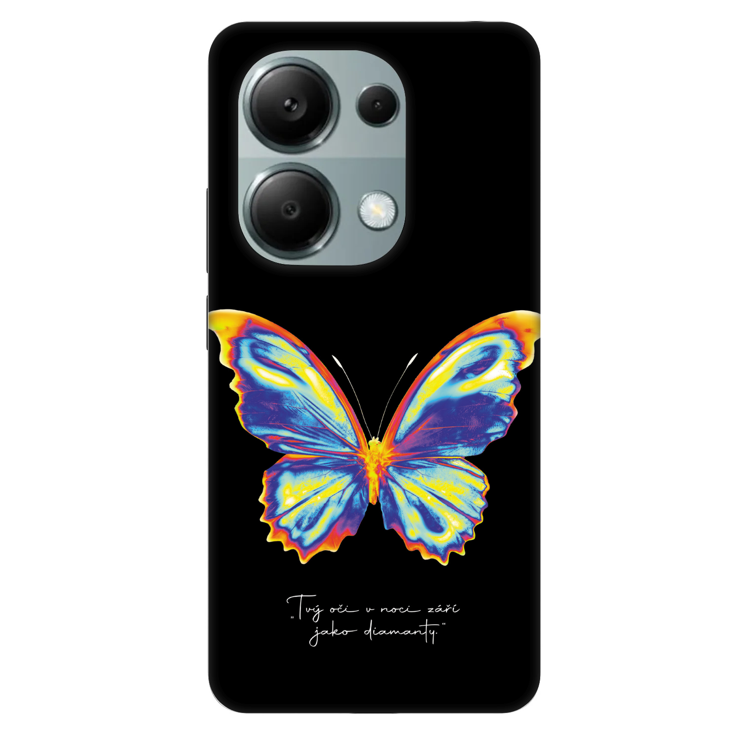 Picasee Fashion Case για Xiaomi Redmi Note 13 Pro 4G - Diamanty Black