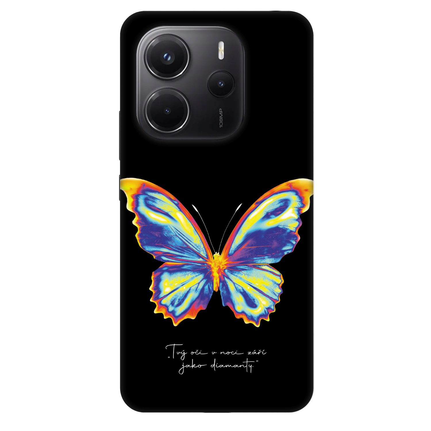 Picasee Fashion Case για Xiaomi Redmi Note 14 4G - Diamanty Black