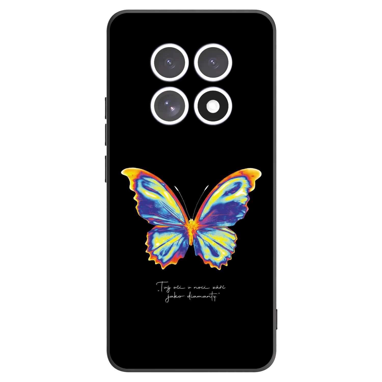 Picasee Μαύρη θήκη σιλικόνης για Xiaomi Redmi Note 15 - Diamanty Black