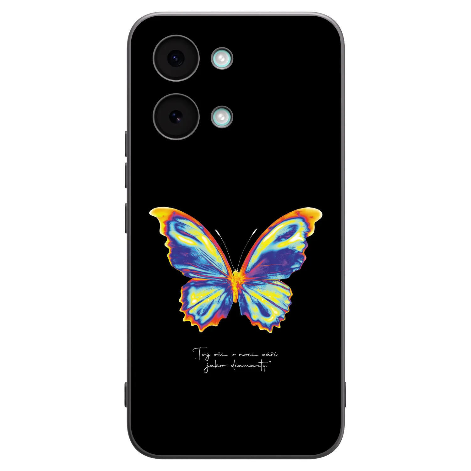 Picasee Μαύρη θήκη σιλικόνης για Xiaomi Poco X8 Pro Max - Diamanty Black