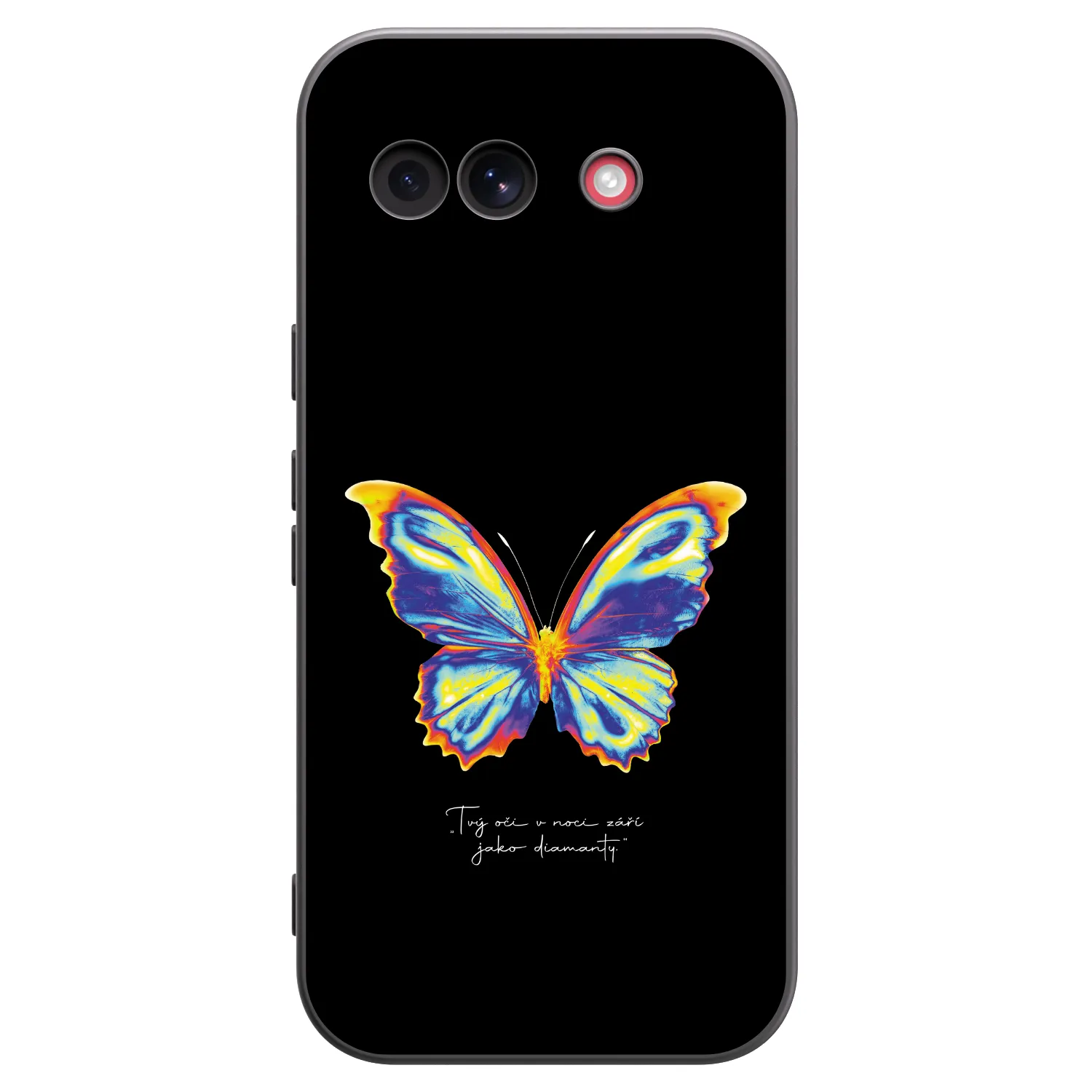 Picasee Μαύρη θήκη σιλικόνης για Google Pixel 10a - Diamanty Black