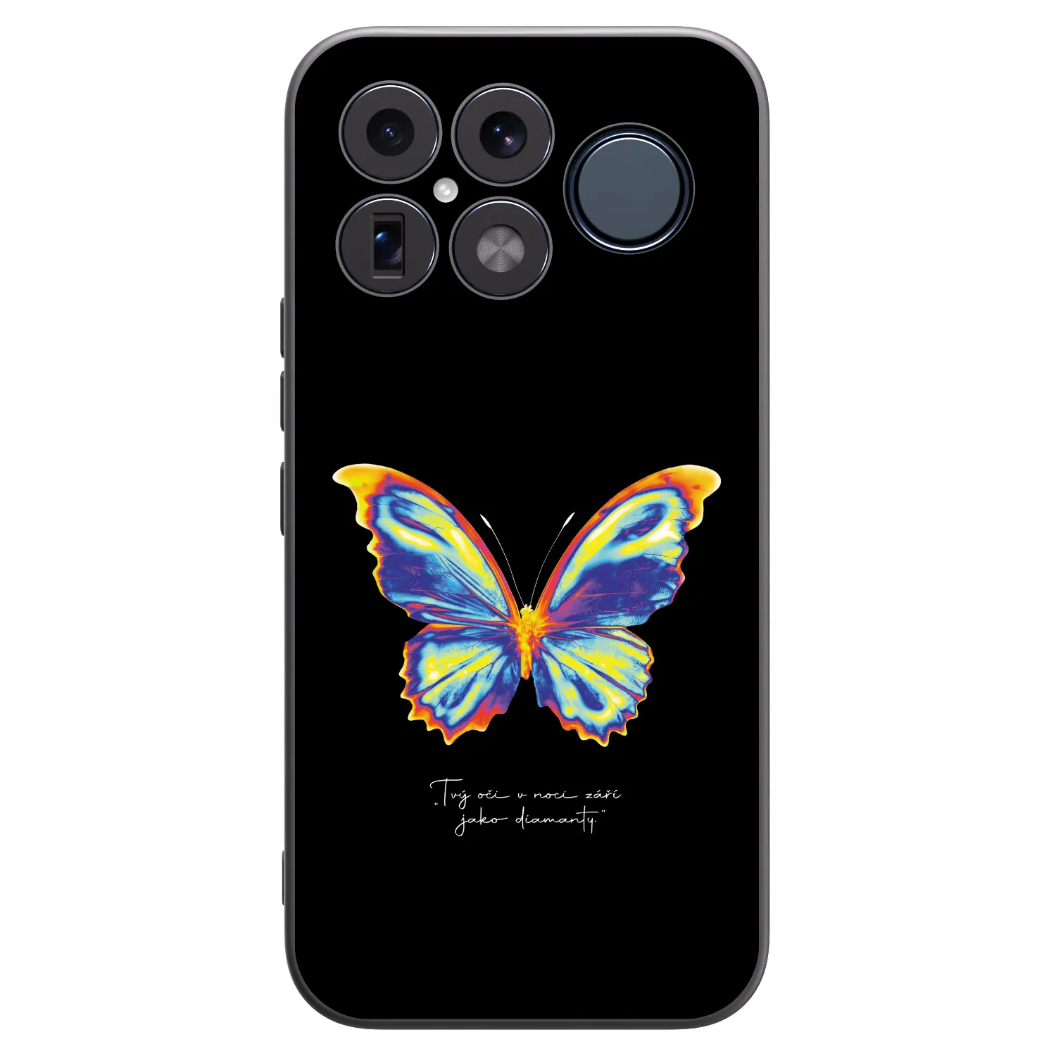 Picasee Μαύρη θήκη σιλικόνης για Xiaomi Poco F8 Ultra - Diamanty Black
