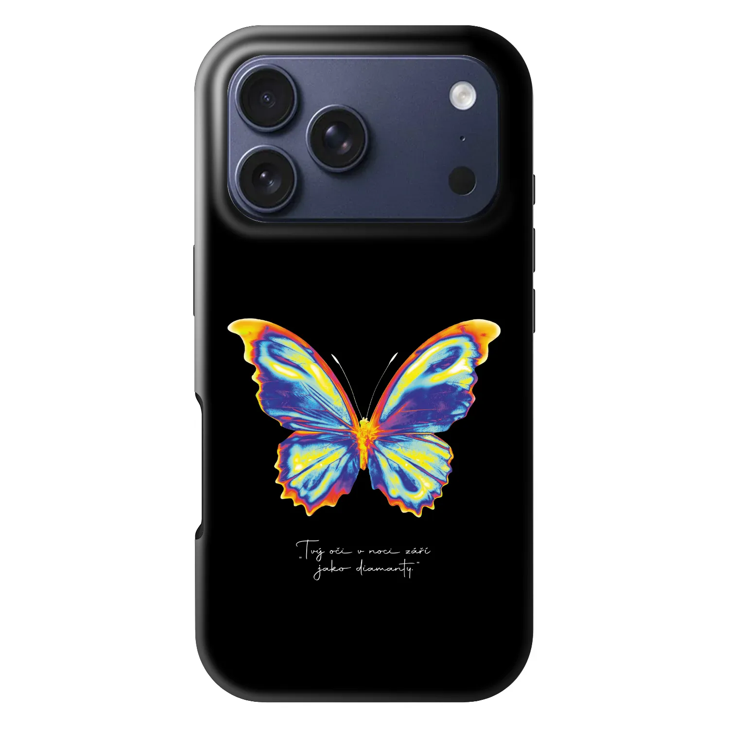 Picasee Fashion Case MagSafe για Apple iPhone 18 Pro - Diamanty Black