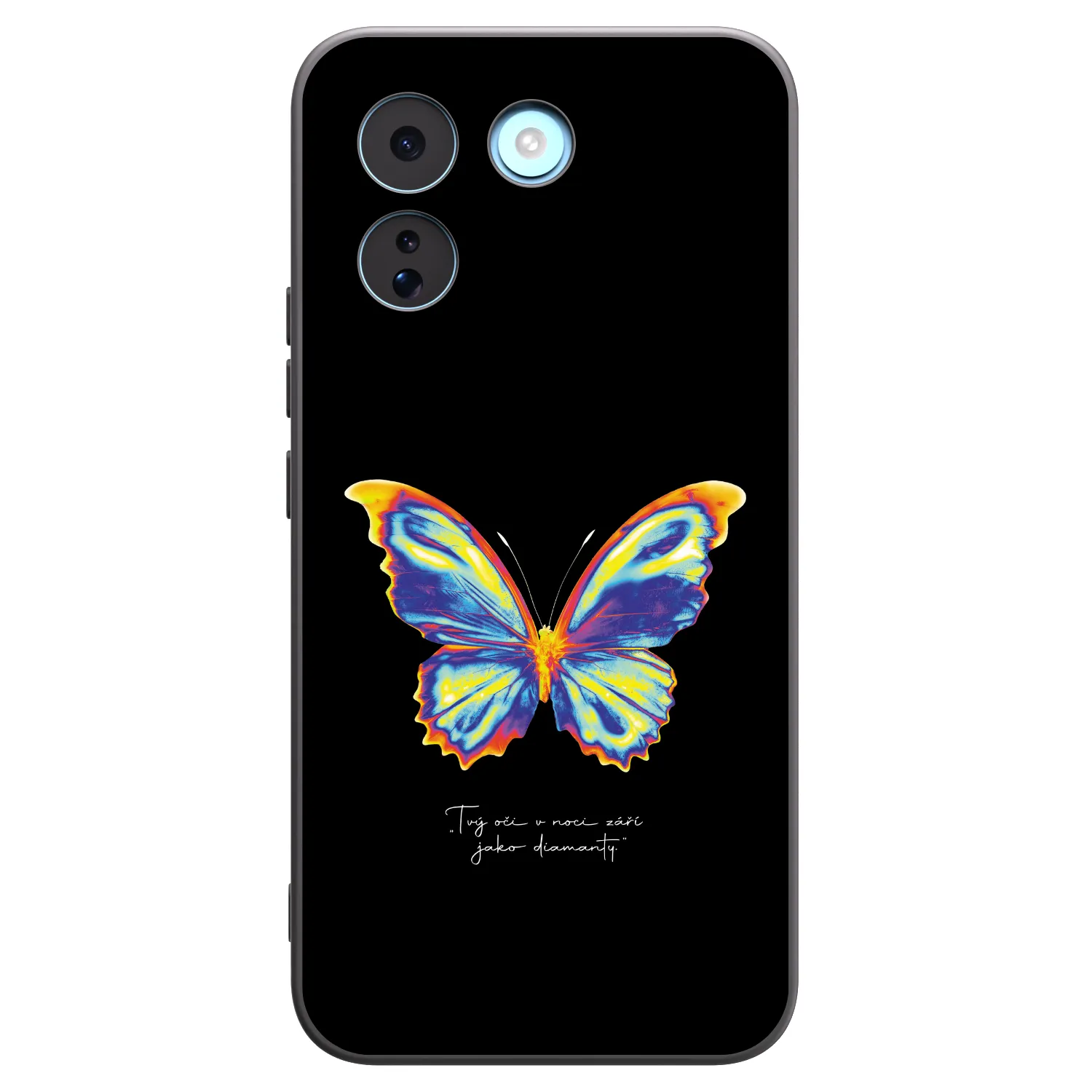 Picasee Μαύρη θήκη σιλικόνης για Xiaomi Redmi Note 17 Pro MAX 5G - Diamanty Black