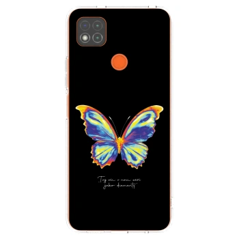 Picasee διαφανής θήκη σιλικόνης Xiaomi Redmi 9C - Diamanty Black