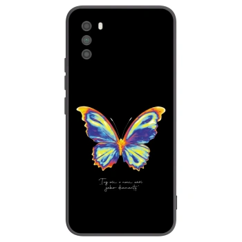 Picasee Μαύρη θήκη σιλικόνης για Xiaomi Poco M3 - Diamanty Black