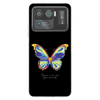 Picasee διαφανής θήκη σιλικόνης Xiaomi Mi 11 Ultra - Diamanty Black