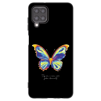 Picasee Μαύρη θήκη σιλικόνης για Samsung Galaxy M12 M127F - Diamanty Black