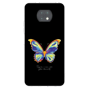 Picasee διαφανής θήκη σιλικόνης Xiaomi Redmi Note 9T - Diamanty Black
