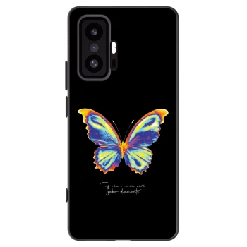 Picasee Μαύρη θήκη σιλικόνης για Xiaomi 11T Pro - Diamanty Black