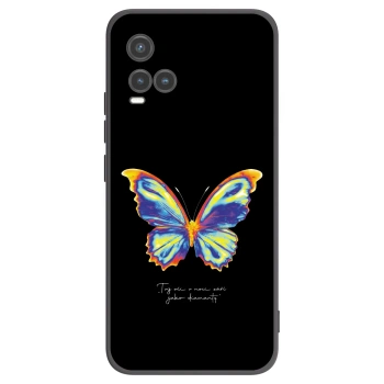 Picasee Μαύρη θήκη σιλικόνης για Vivo Y33s - Diamanty Black