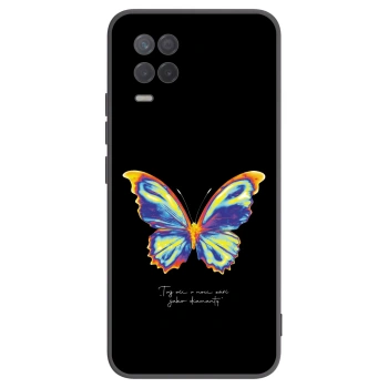Picasee Μαύρη θήκη σιλικόνης για Realme 8 5G - Diamanty Black