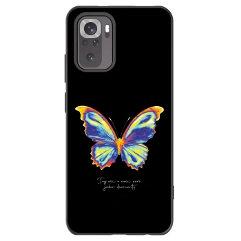 Picasee Μαύρη θήκη σιλικόνης για Xiaomi Redmi Note 11S 4G - Diamanty Black