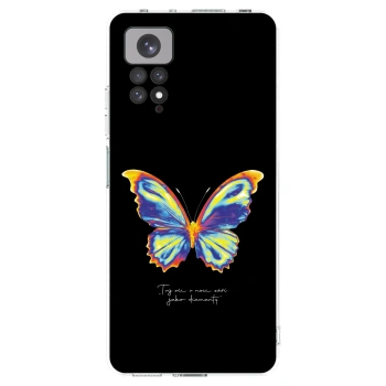 Picasee διαφανής θήκη σιλικόνης Xiaomi Redmi Note 11S 4G - Diamanty Black