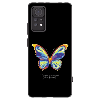 Picasee Μαύρη θήκη σιλικόνης για Xiaomi Redmi Note 11 Pro 5G - Diamanty Black