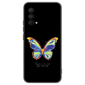 Picasee Μαύρη θήκη σιλικόνης για Realme GT Master Edition 5G - Diamanty Black