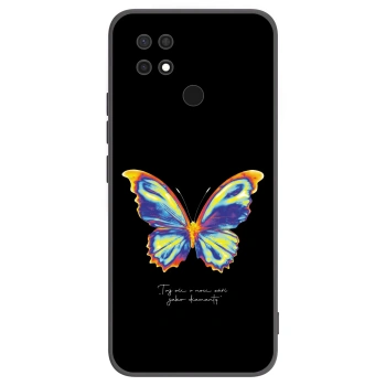 Picasee Μαύρη θήκη σιλικόνης για Xiaomi Redmi 10C - Diamanty Black