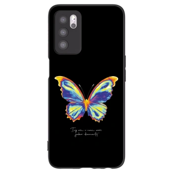 Picasee Μαύρη θήκη σιλικόνης για OPPO A16s - Diamanty Black