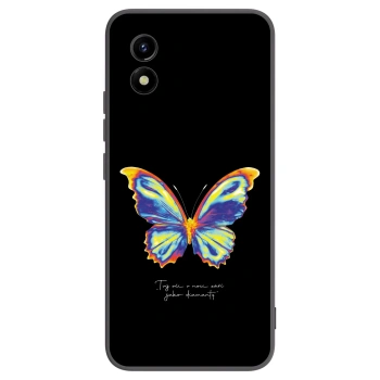 Picasee Μαύρη θήκη σιλικόνης για Vivo Y01 - Diamanty Black