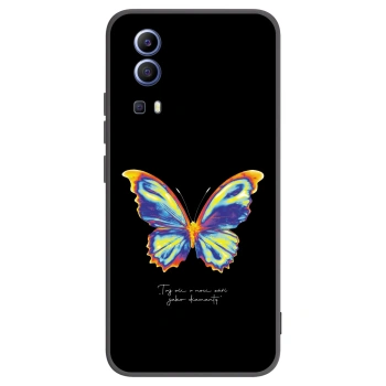 Picasee Μαύρη θήκη σιλικόνης για Vivo Y52 5G - Diamanty Black