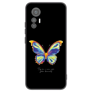 Picasee Μαύρη θήκη σιλικόνης για Xiaomi 12 Lite - Diamanty Black