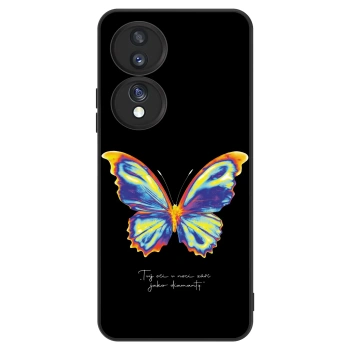 Θήκη για Honor 70 - Diamanty Black