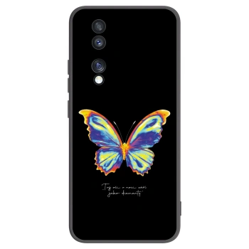 Picasee Μαύρη θήκη σιλικόνης για Honor 70 - Diamanty Black